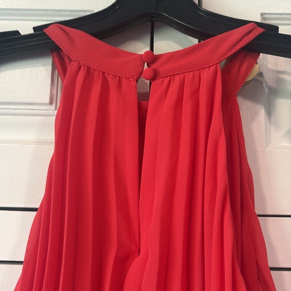 Like New Skies Are Blue Size Sunset Halter Maxi Dress - Picture 7 of 8